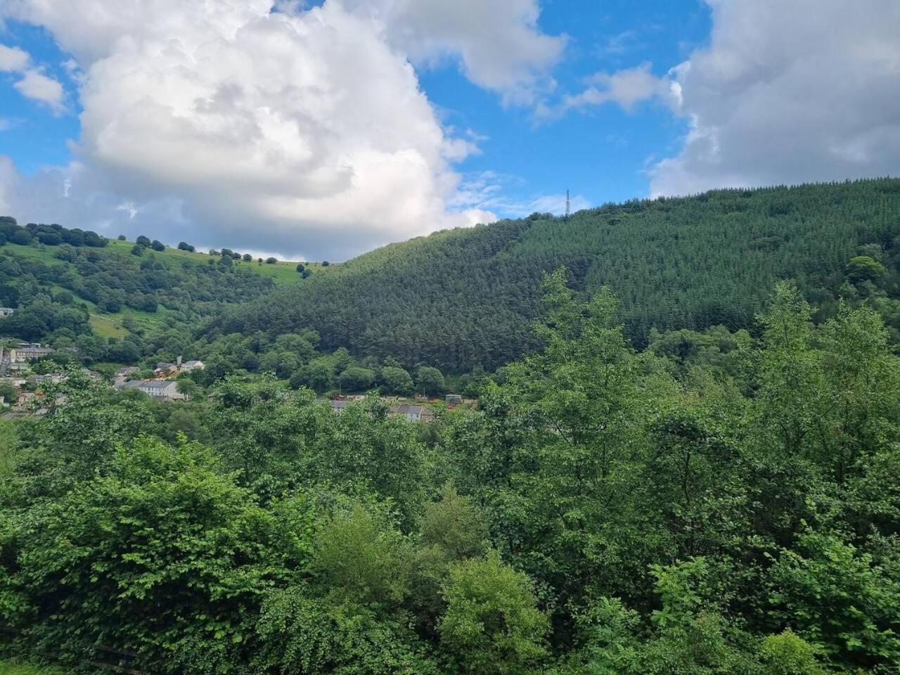 Modern 4-Bedroom Townhouse With Private Garden Abertillery Exterior photo